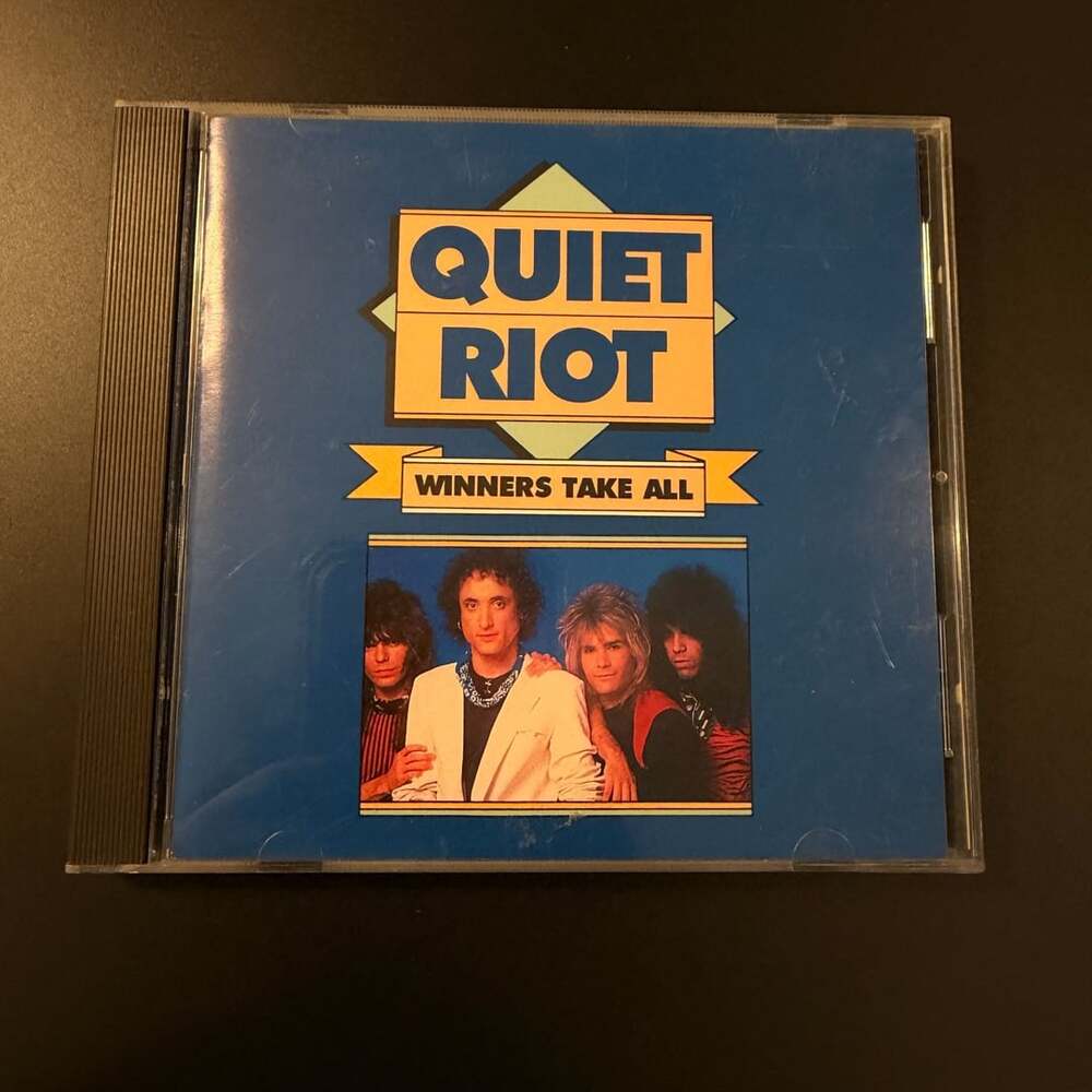 Quiet Riot Winners Take All Audio CD Album 1990 CBS Special Products